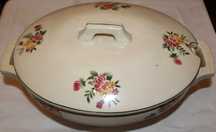 Terrina com flores