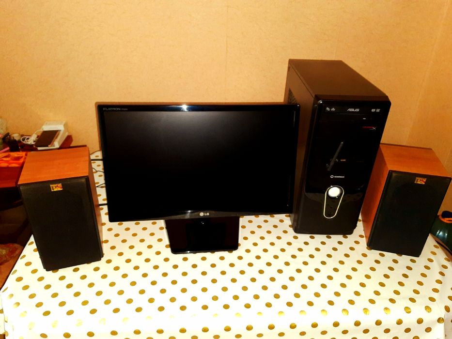 Продам ПК, монітор, аудіодинаміки