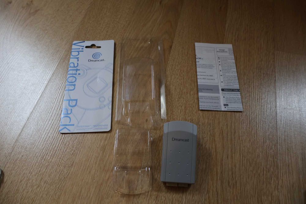Sega Dreamcast Vibration Pack Wibracja Box jak Nowy hkt-8600 PAL Japan