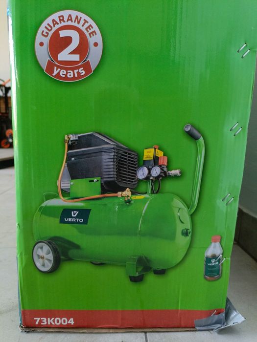 NOWY Kompresor olejowy VERTO 73K004 50L