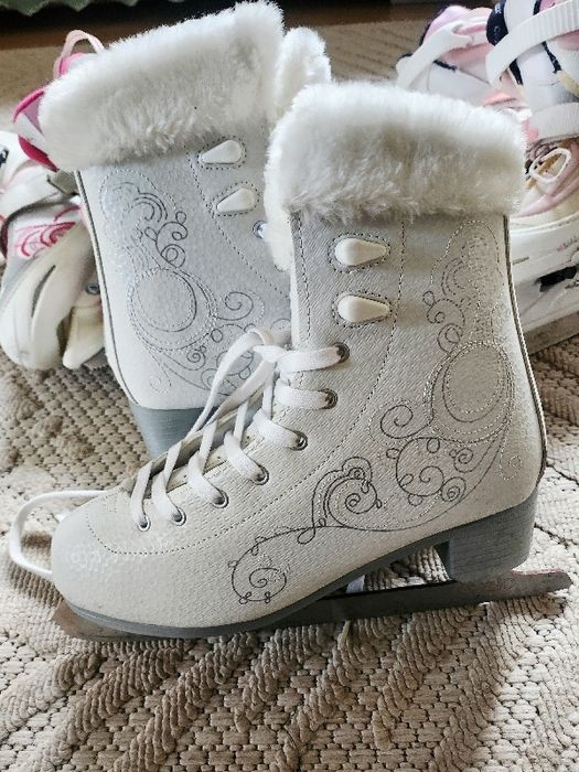 Łyżwy figurówki stanie idealny