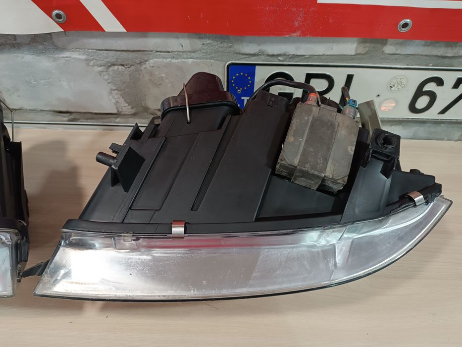 Передние фары audi a6 c5 xenon дорест, фари а6 ц5 ксенон дорест