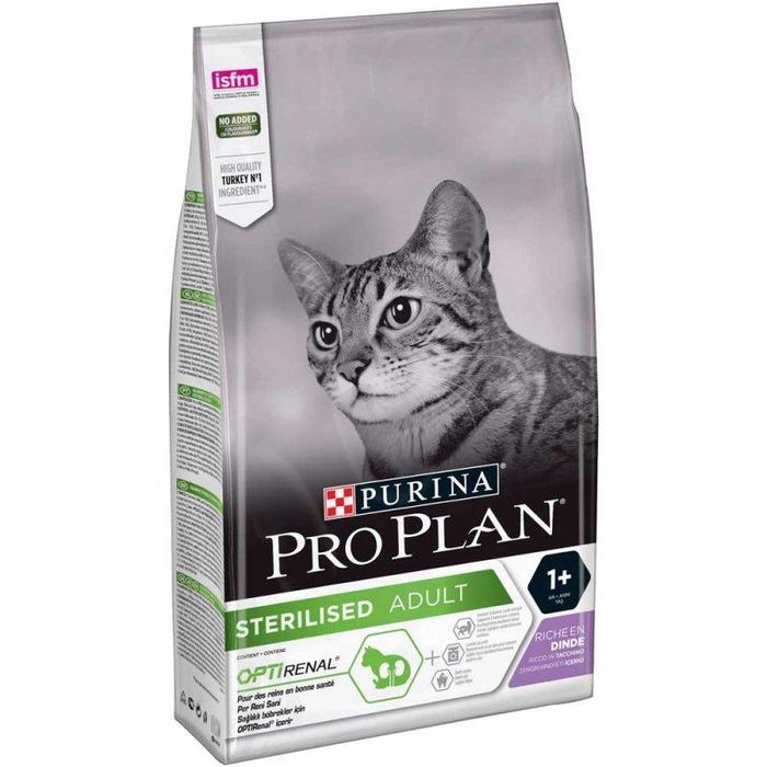 Purina Pro Plan Sterilised Turkey 10 кг для стерилізованих котів