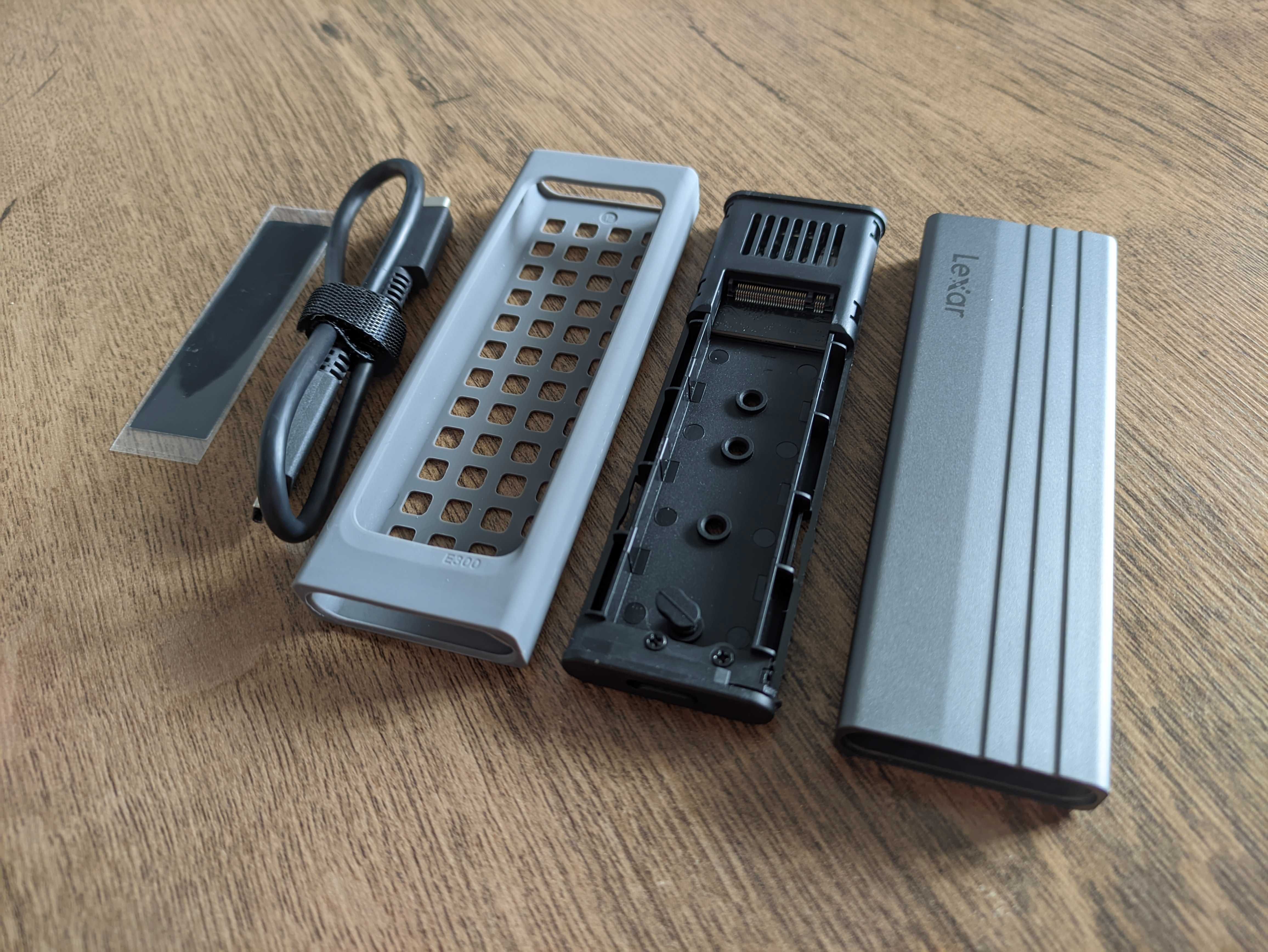 Продам USB адаптер для SSD Lexar E300 M.2 NVMe 2280 PCIe to USB 3.2