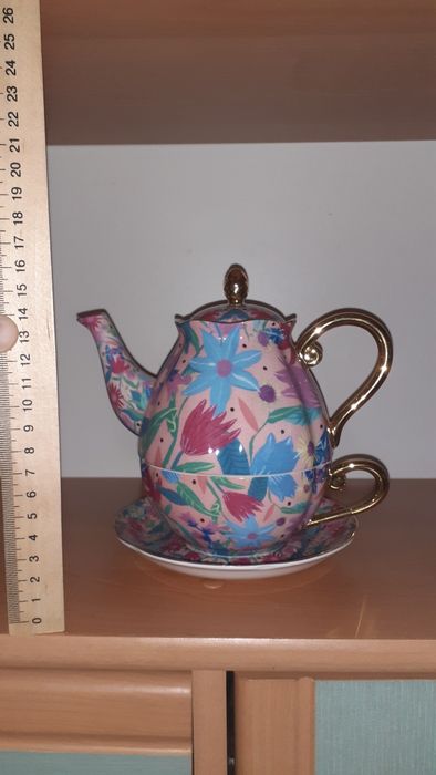 Чашка + заварник .