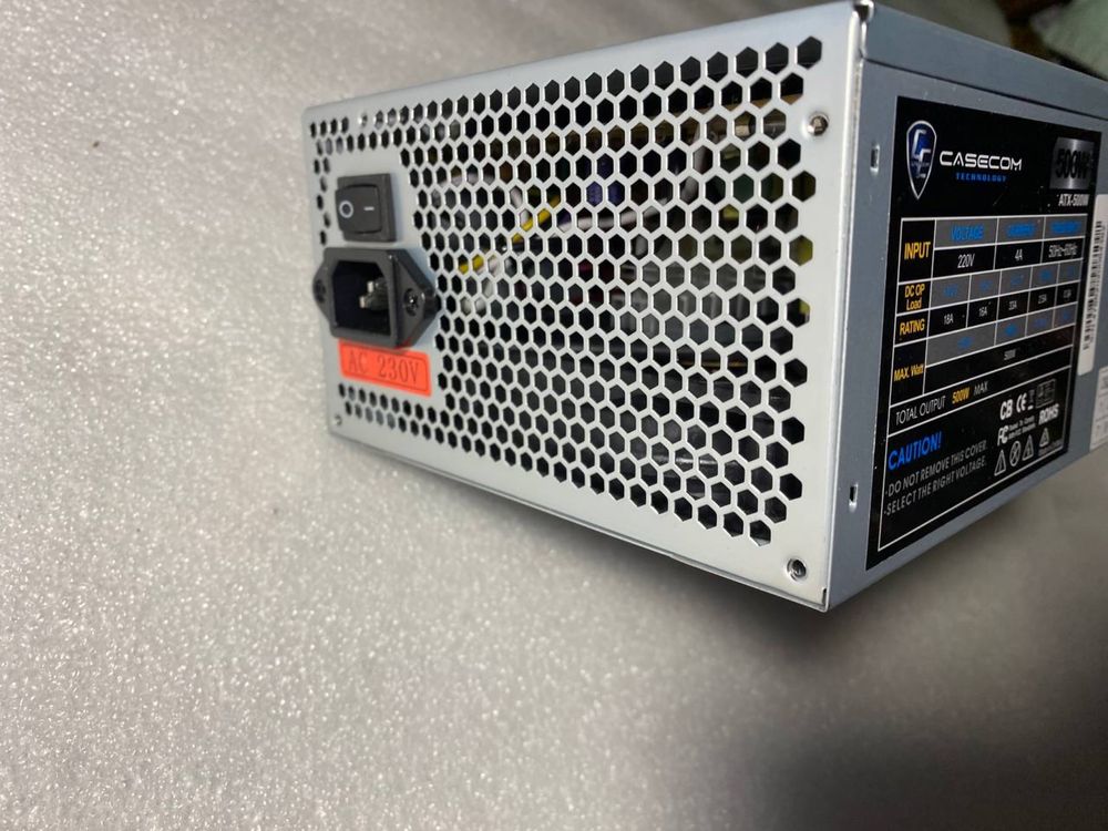 Блок питания Casecom 500W [ATX-500]