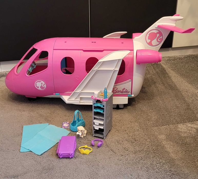 samolot barbie GDG76, barbie w podróży