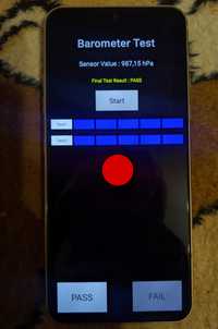 LG V60 ThinQ 8/128GB Classy Blue 1 сім, Android 13. Барометр тест - ОК