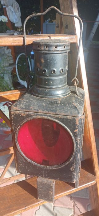 Vintage lampa kolejowa DB lata 70-80 KOSMOS BRENNER