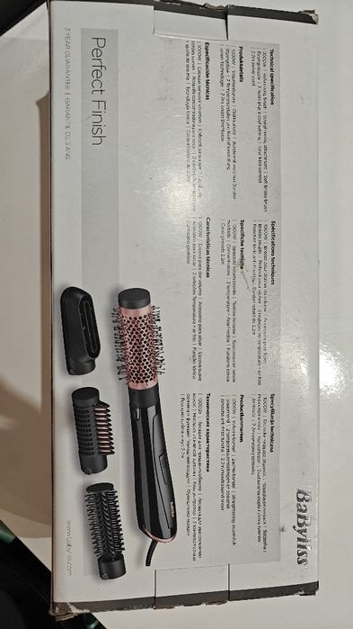 BaByliss Escova de ar Perfect Finish