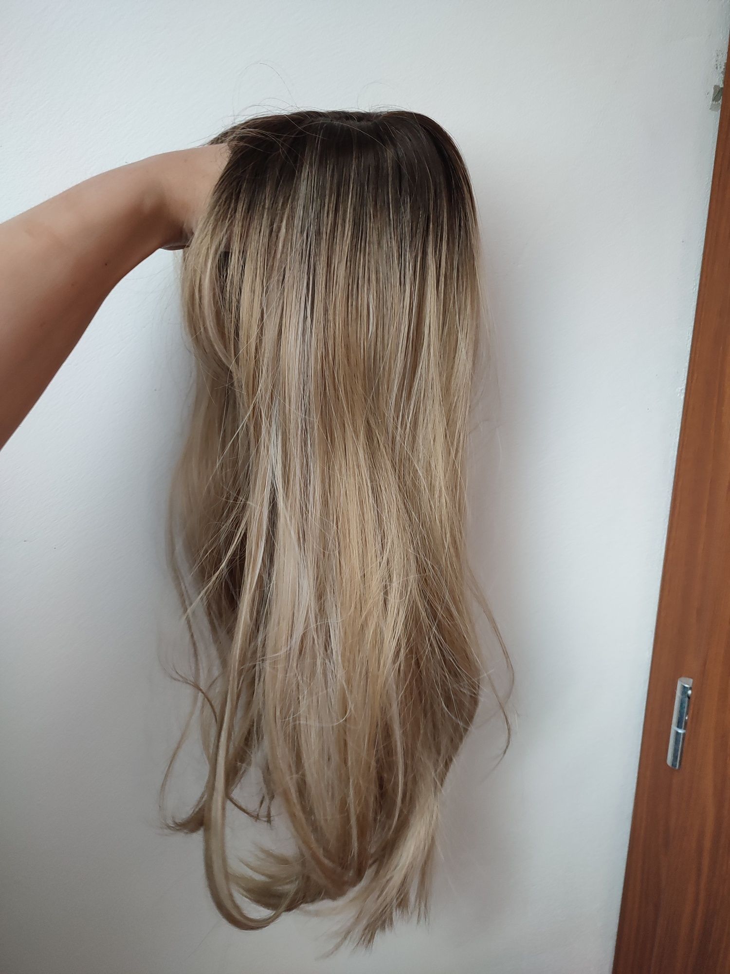 Topper blond włosy premium jak naturalne