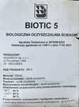 Biologiczna oczyszczalnia scieków