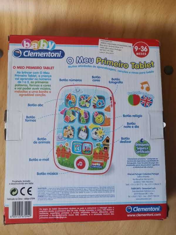 Tablet para Bebe 9 a 36 meses