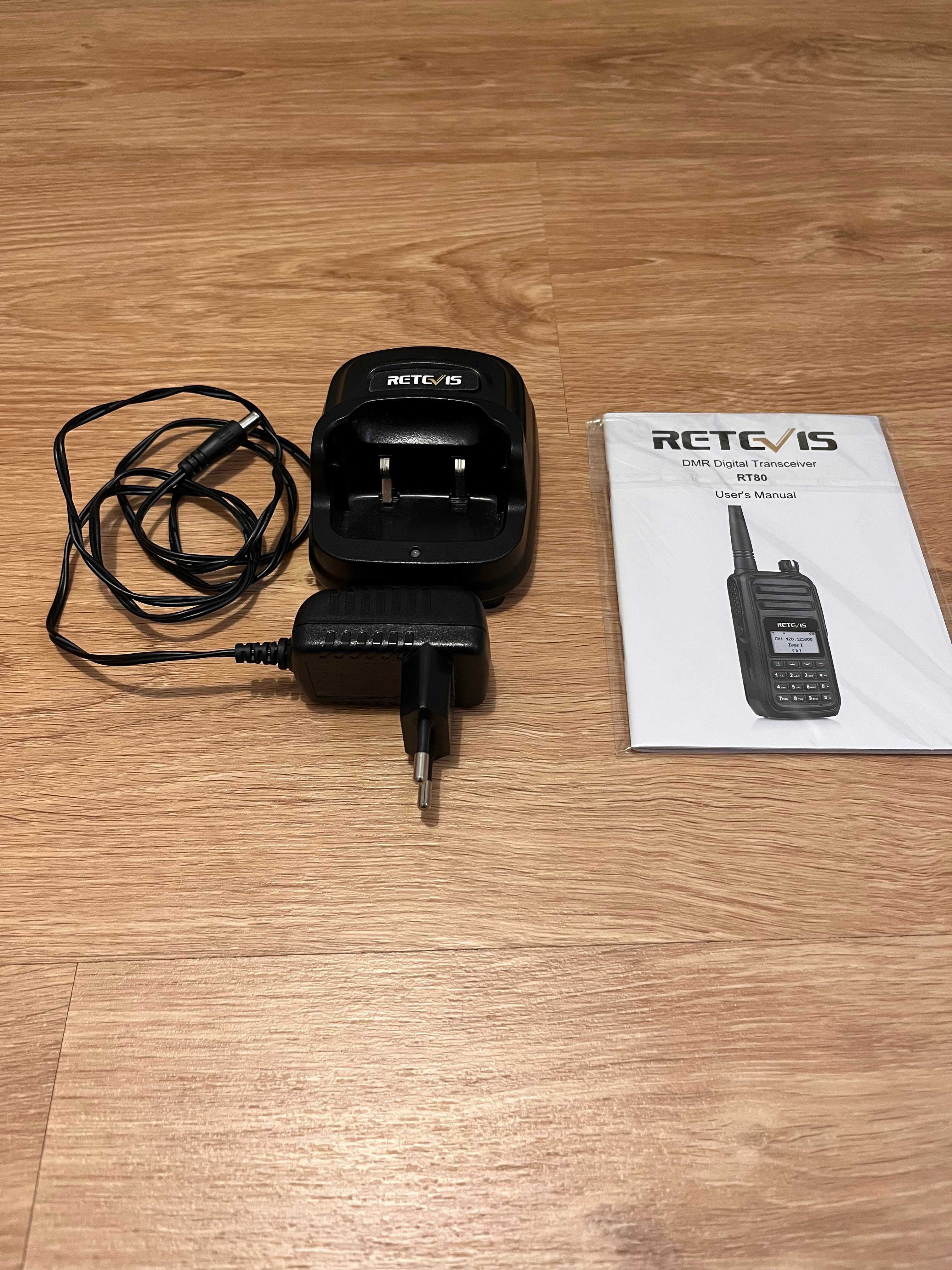 Rádio Walkie Talkie DMR e Analógico Portátil - Retevis RT80