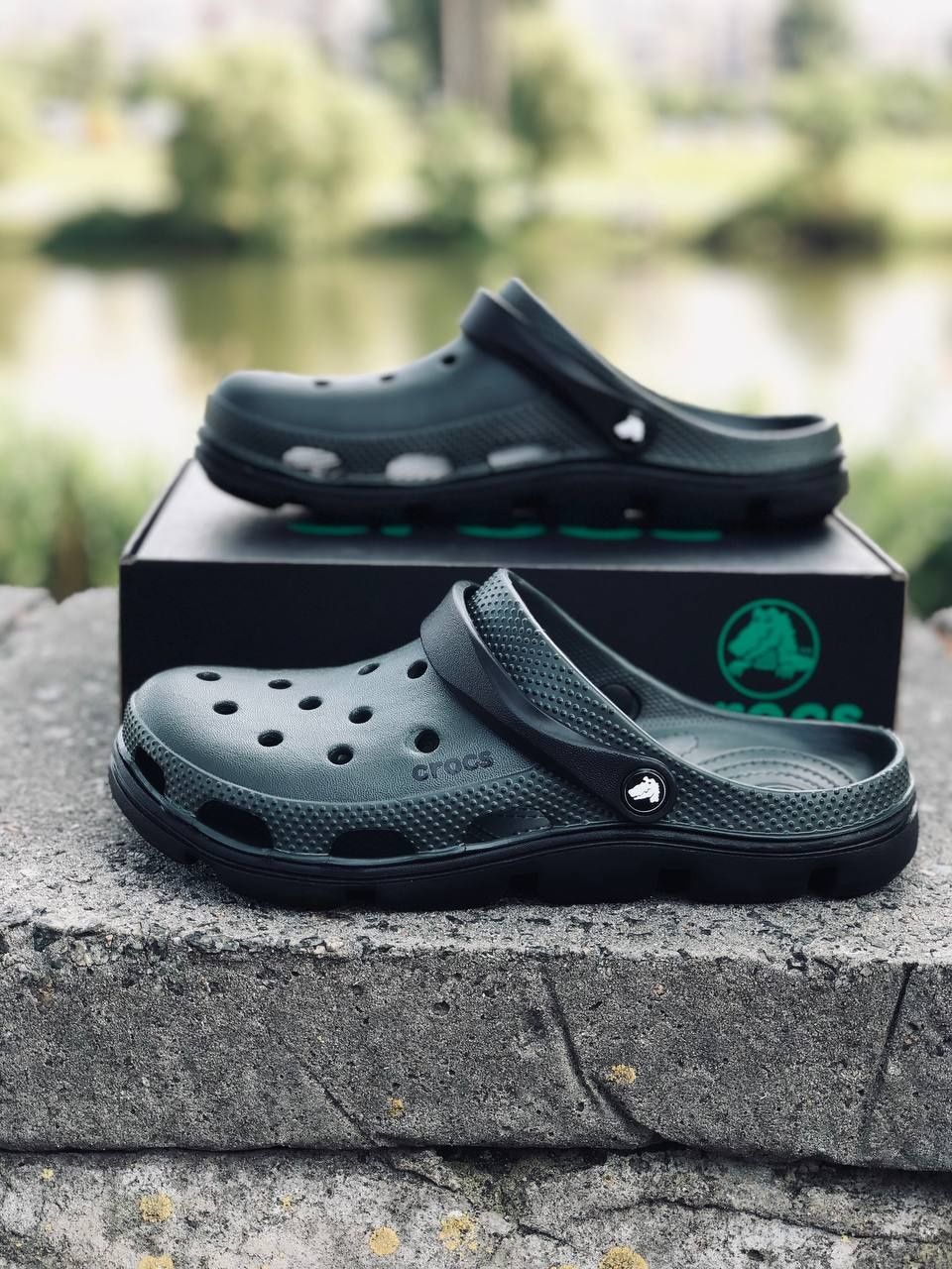 Чоловічі шльопанці сабо крокси Crocs
