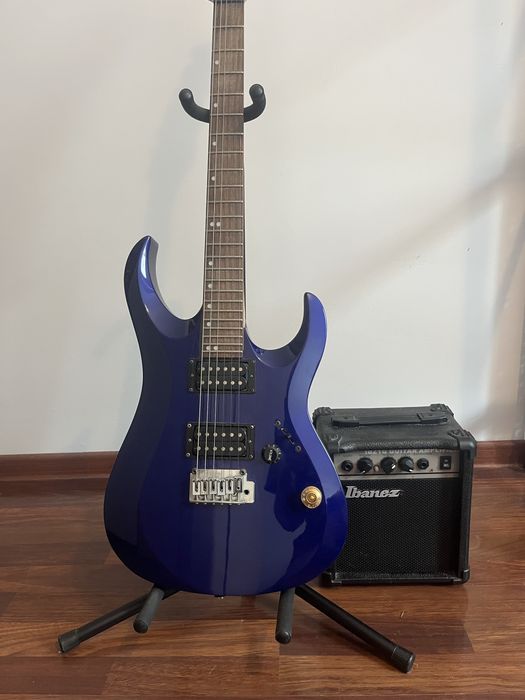 Gitara elektryczna + wzmacniacz (PEŁEN ZESTAW)