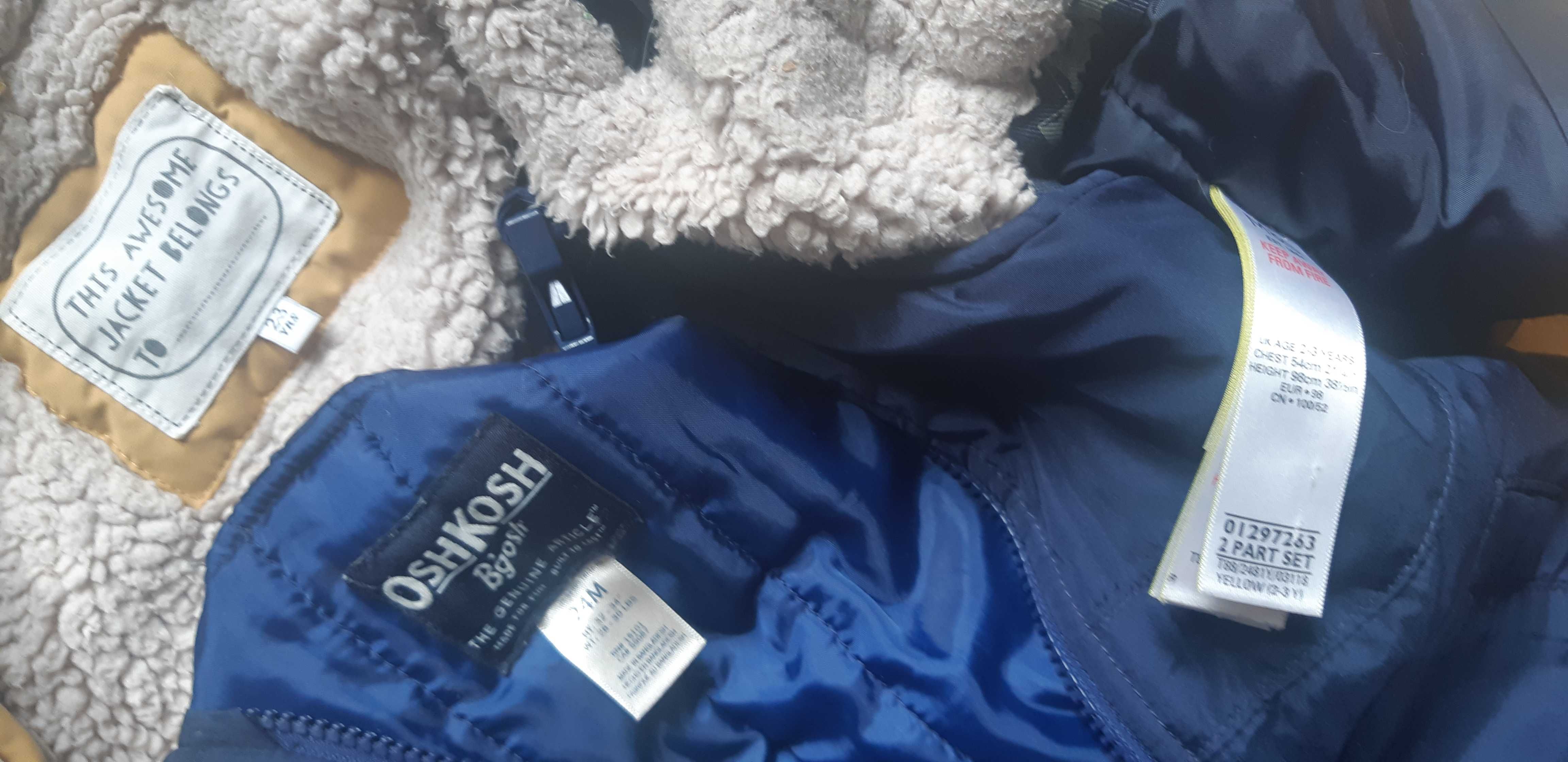 Зимний детский   комбинезон куртка и штаны   на  мальчика 2 -3 года