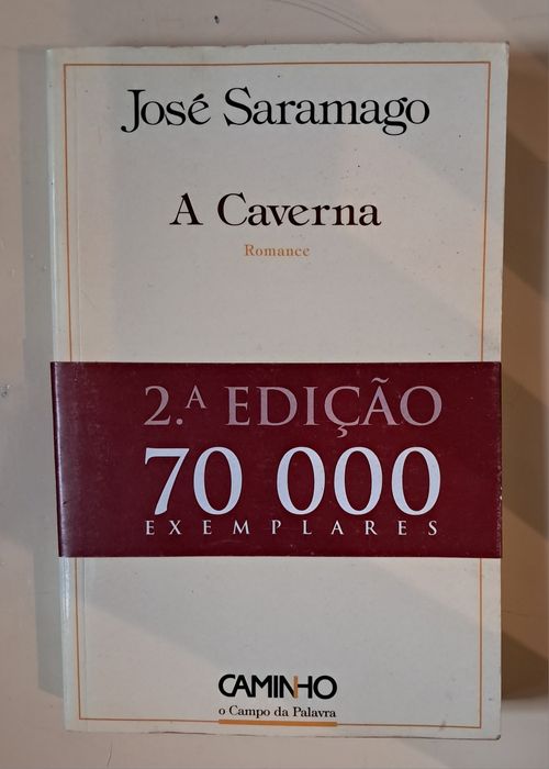 Livro de José Saramago "A Caverna" PORTES GRÁTIS.