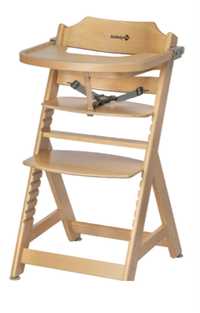 Drewniane krzeselko do karmienia Safety 1st