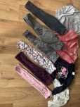 Ciuchy 110/116 bluzy spodnie leginsy 10 sztuk