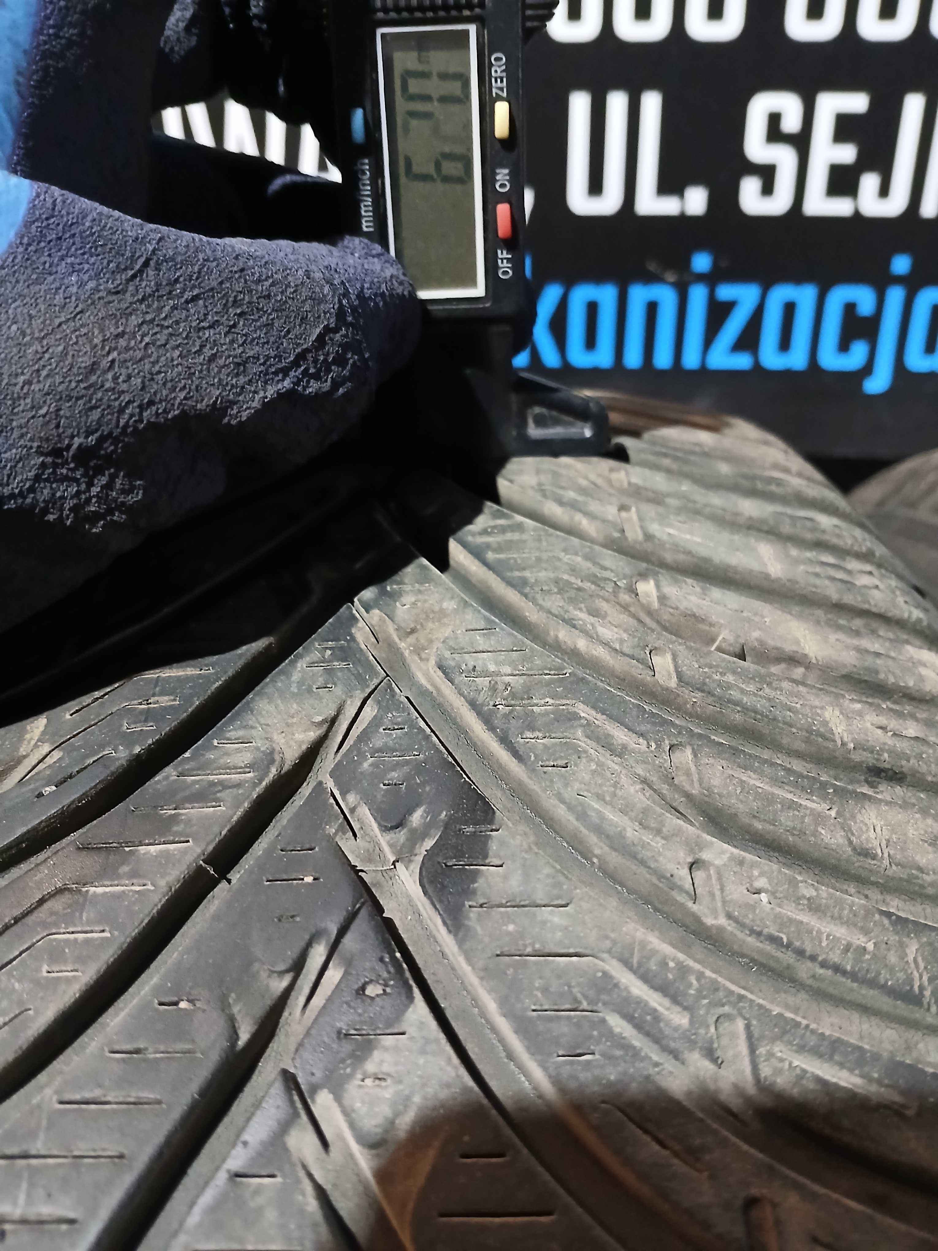 2x używane opony zimowe 215/55 R16 Kleber Montaż GWARANCJA