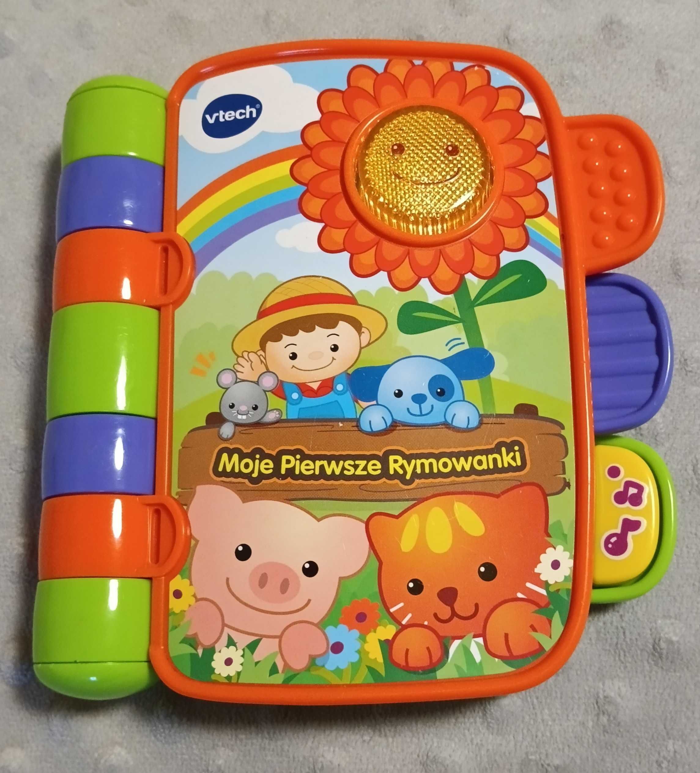 Vtech książeczka "Moje pierwsze rymowanki", jęz. polski