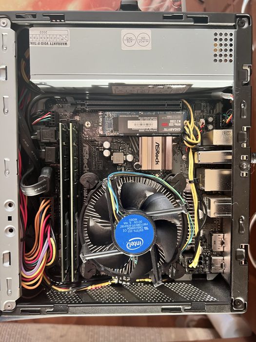 Продам ПК H410M-ITX/ac + монітор