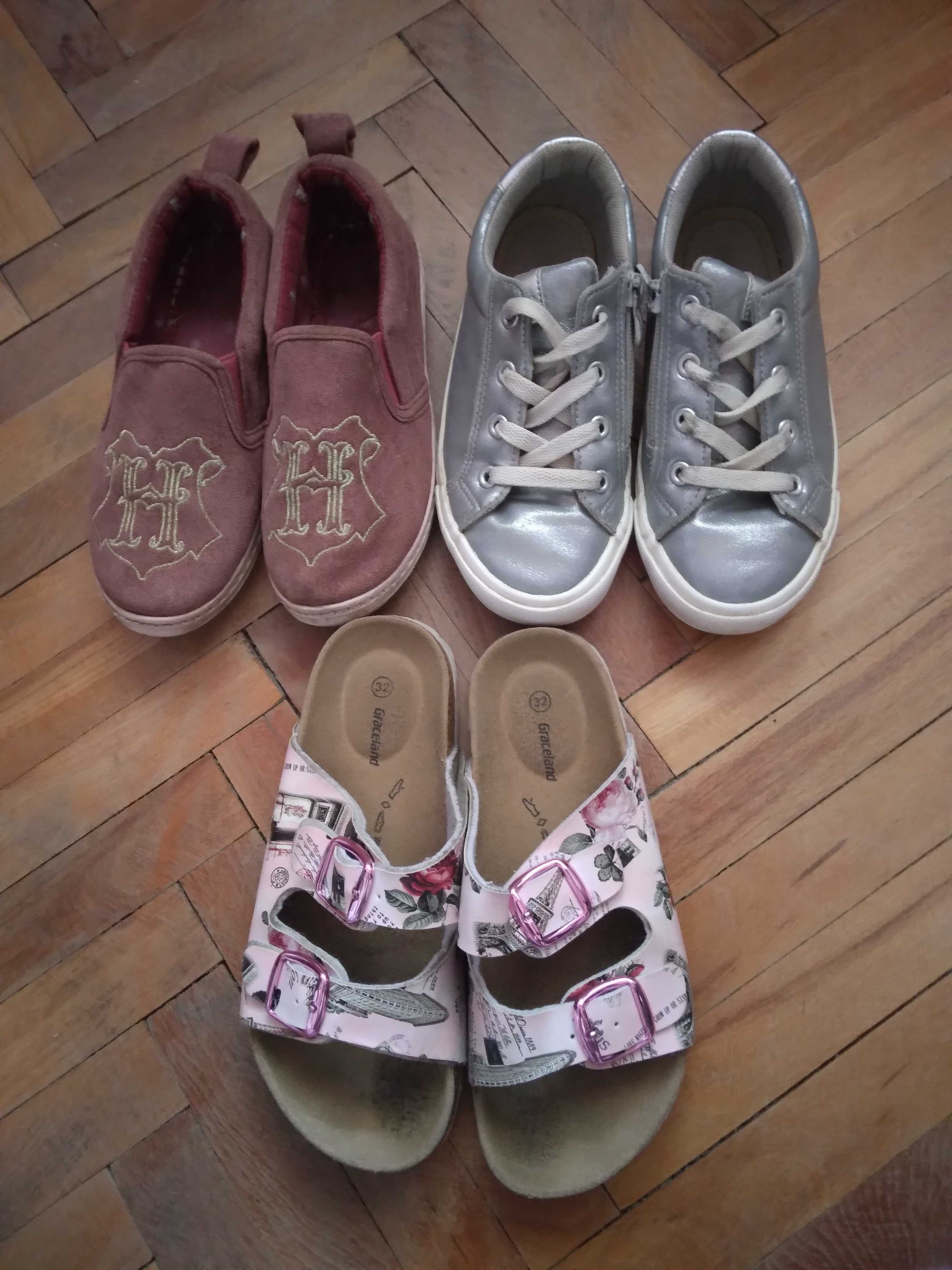 Buty dziewczęce 32 zestaw Cool Club CCC Deichmann
