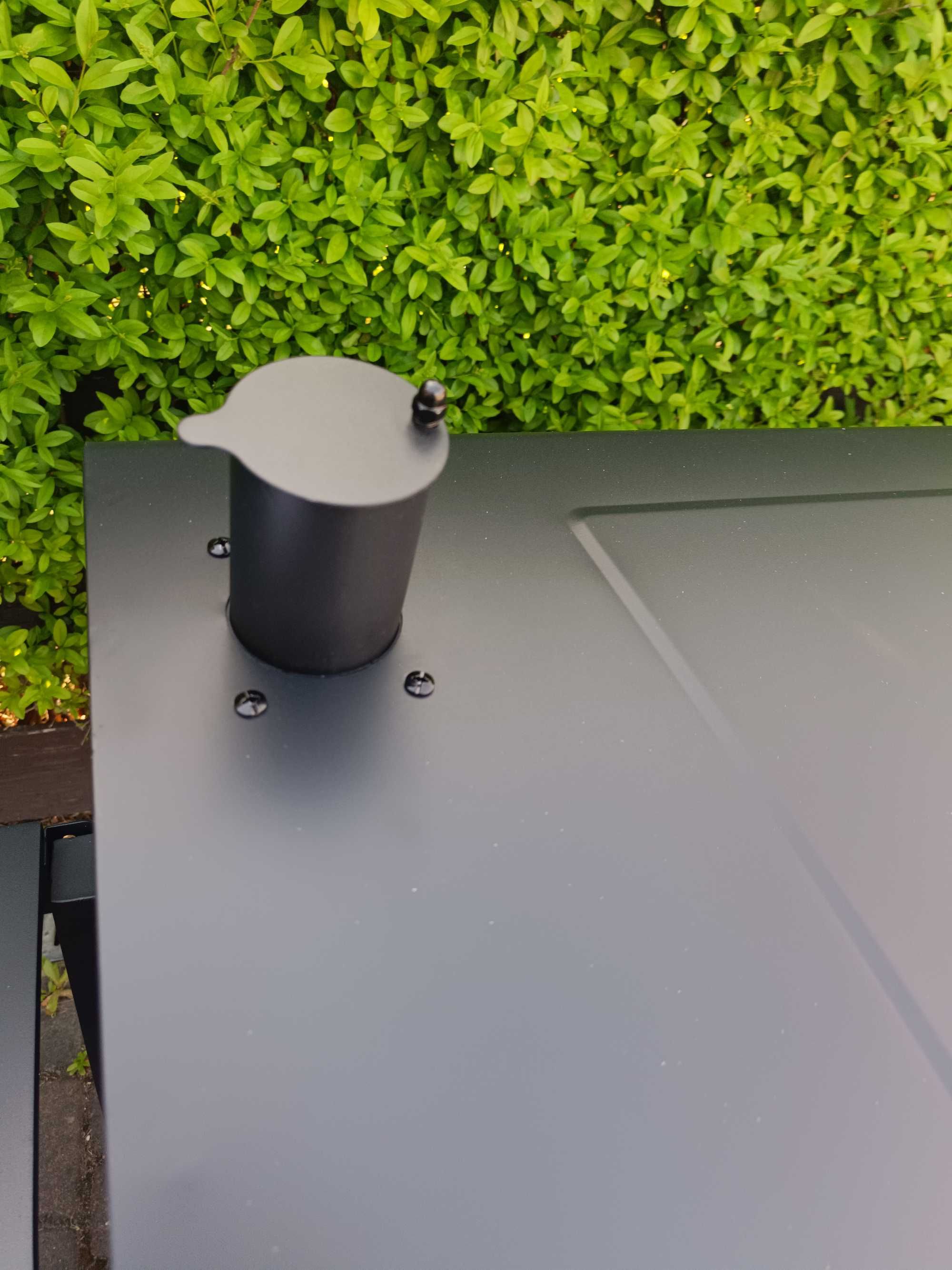 GRILL węglowy EL FUEGO ONTARIO XXL DUŻY  ruszt żeliwny składane półki!