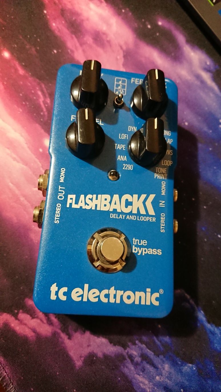 Гітарна педаль делей лупер TC ELECTRONIC FLASHBACK Delay & Looper