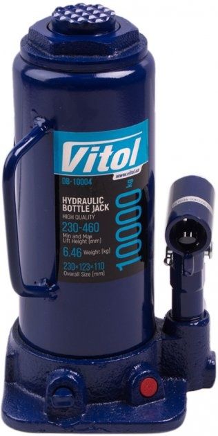 Домкрат Vitol 2т, 3т, 5т, 10т. Кейс і картон. Гарантія