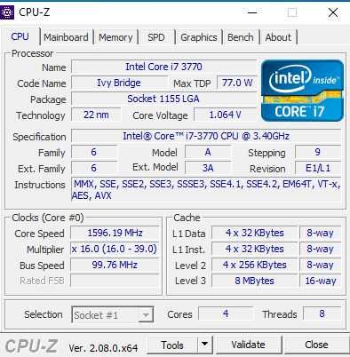 Procesor Intel Core i7-3770 3.4GHz LGA 1155 + chłodzenie