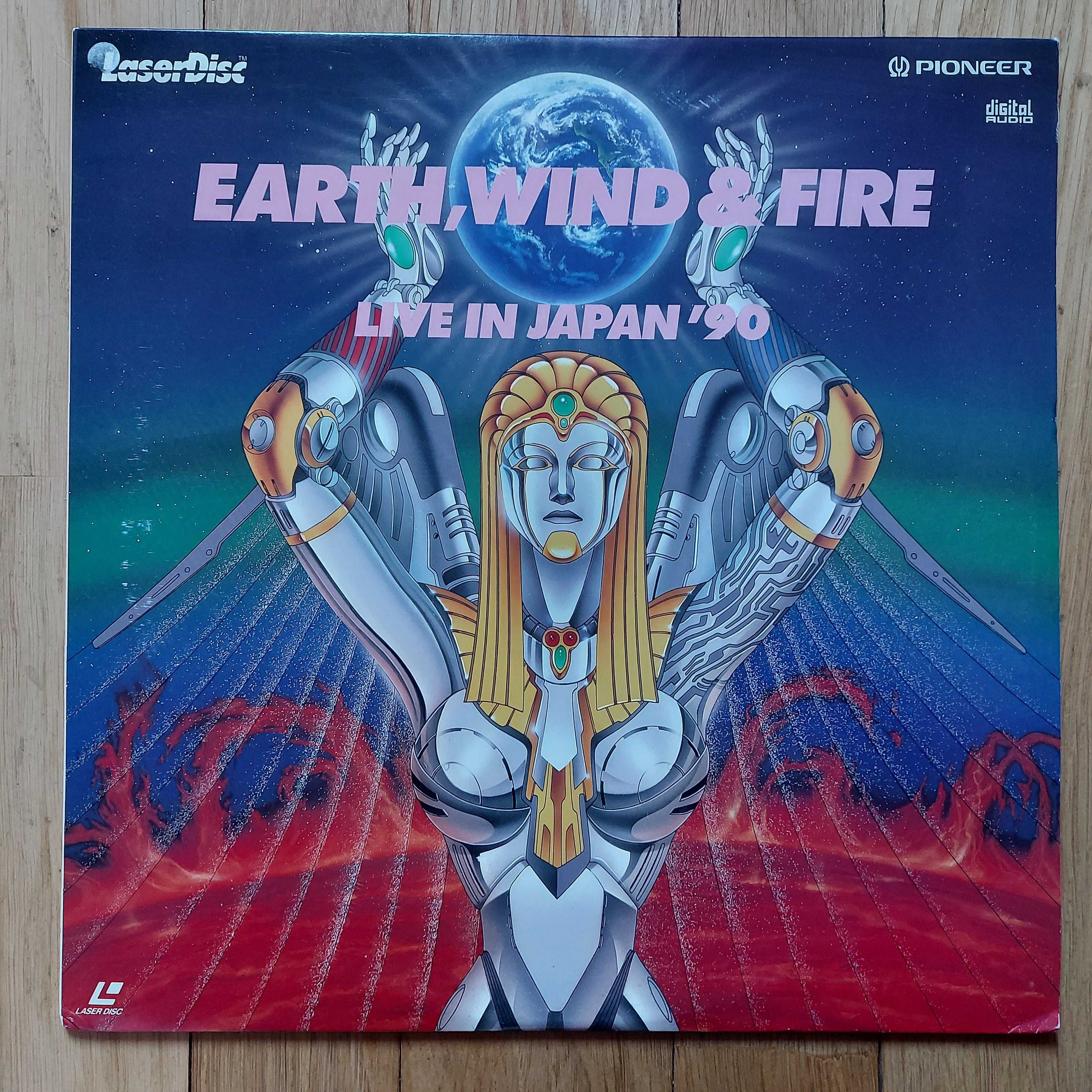 Laserdisc  Earth Wind & Fire  Live In Japan '90  Ger 1992 (EX+/NM-)