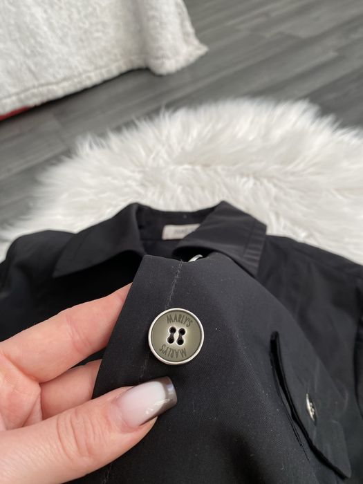 Czarna katana kurtka koszula Marly’s