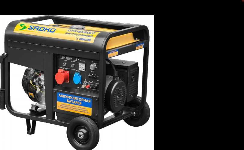 Генератор Бензиновий SADKO GPS•8500EF