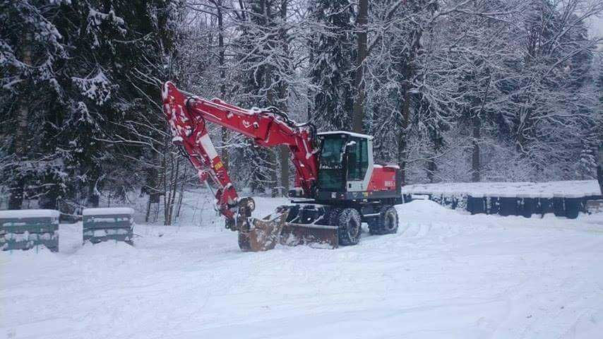 Minikoparka, Koparka, Oświetlenie drogowe, Teletechnika, Prace Ziemne,