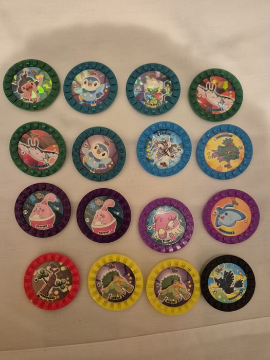 Tazos Pokemon div.