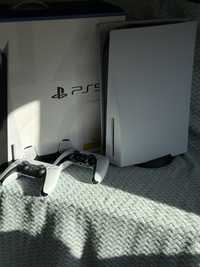 PlayStation 5 Ps5 2023 1TB + 2 pady + 30 Gier PsPlus
