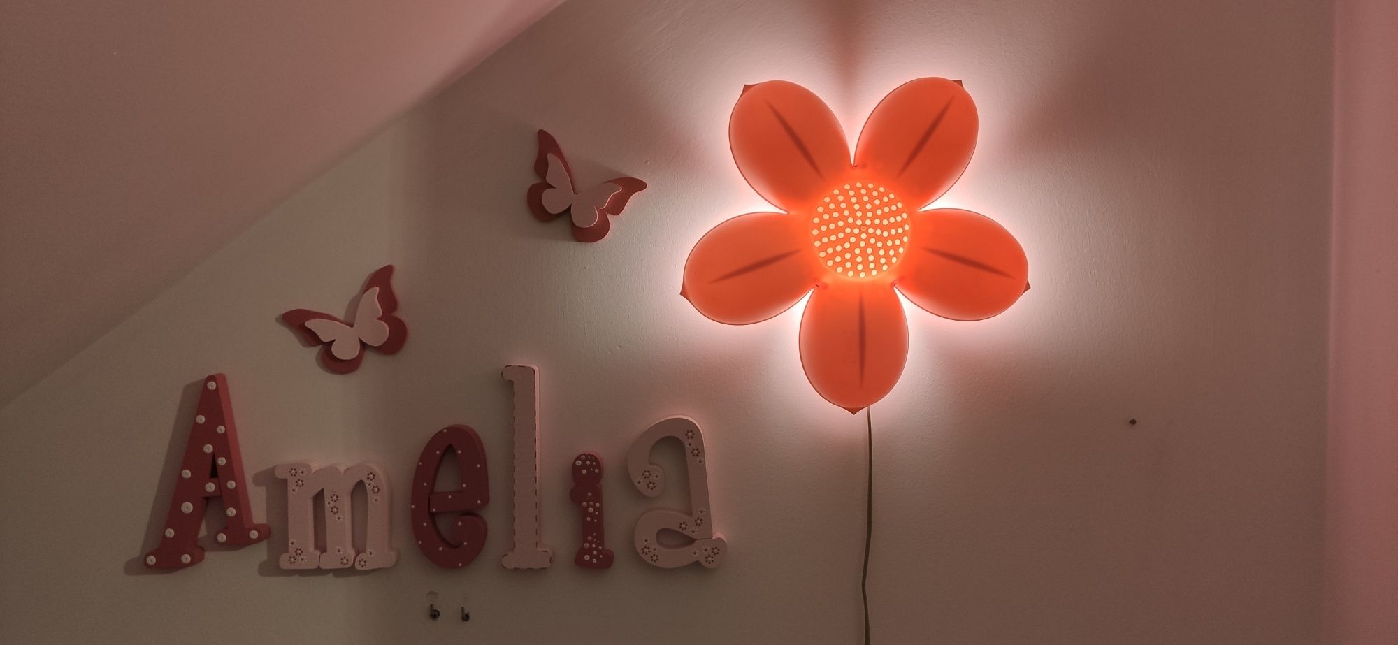 Imię Amelia plus lampka