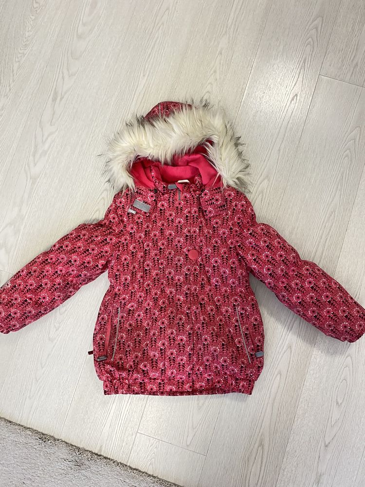 Продам зимову куртку LENNE длі дівчинки(128)