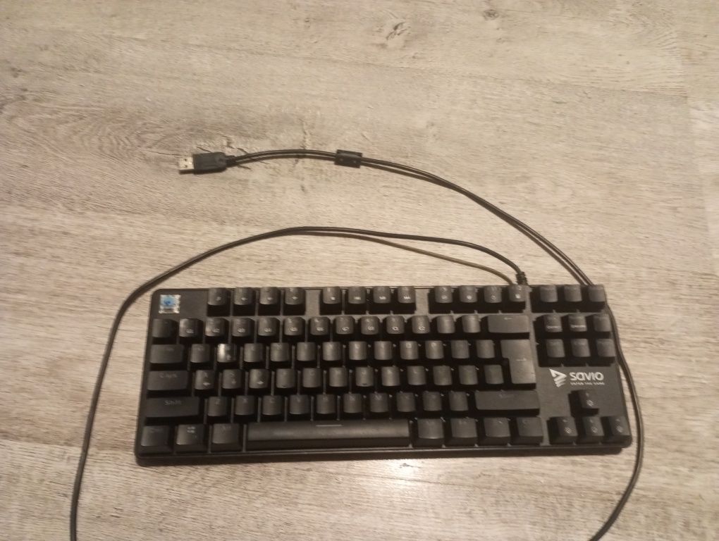 Mechaniczna klawiatura savio tempest rx tkl