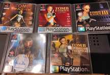 Tomb Raider I, II, III, Chronicles, Last Revelation PS1
