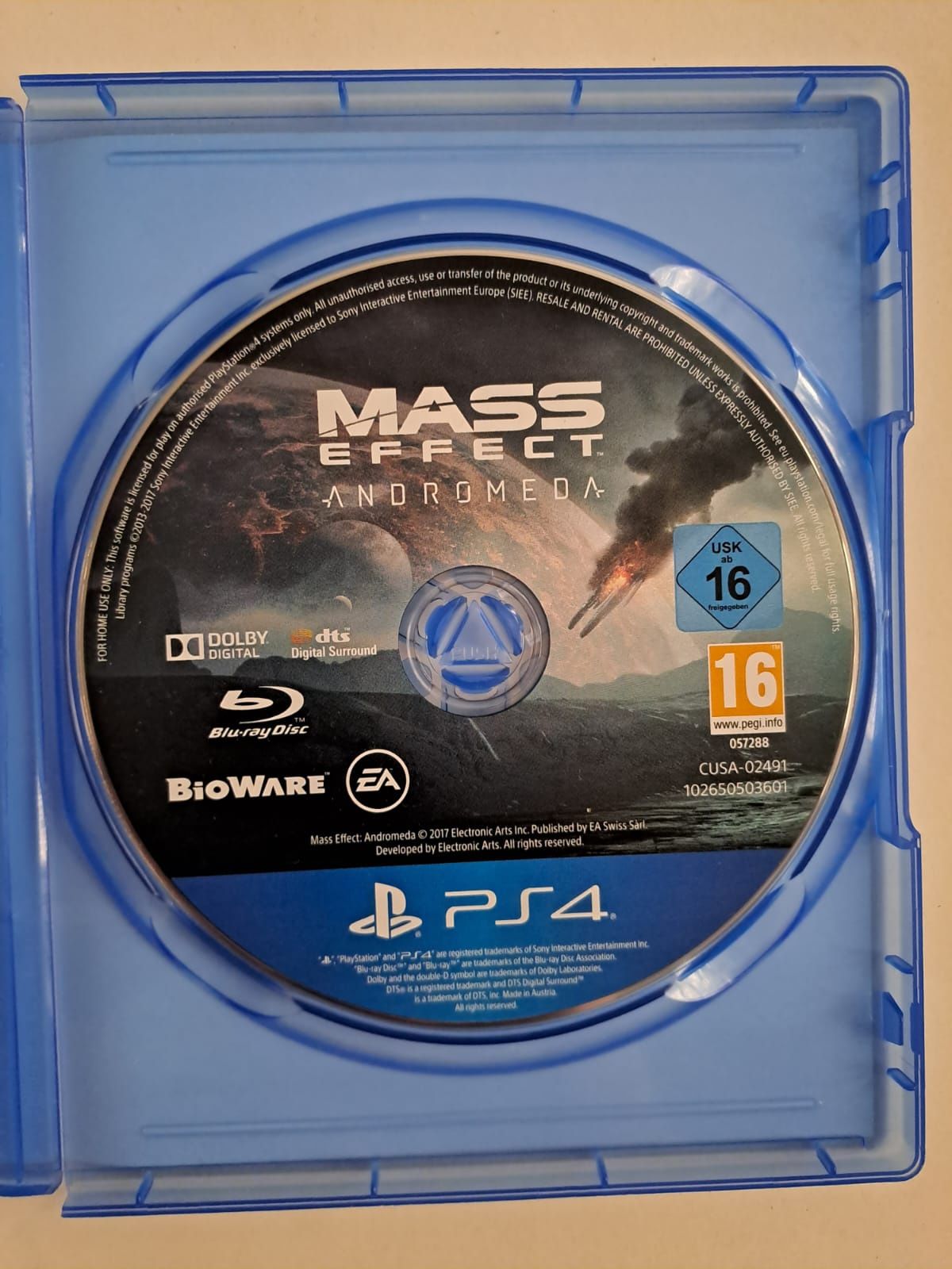 PS 4 Gra Mass Effect Andromeda