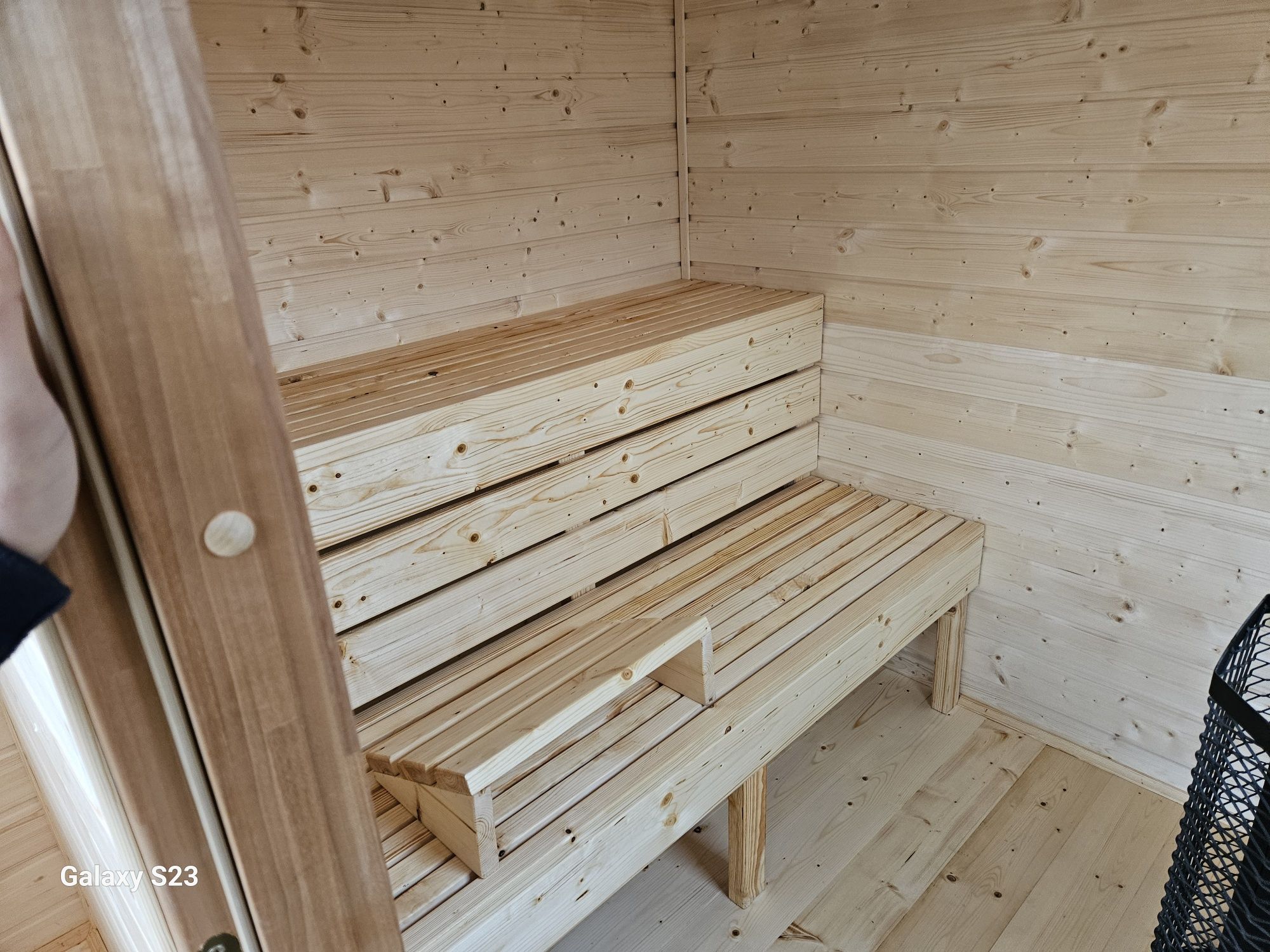 Sauna opalana drewnem