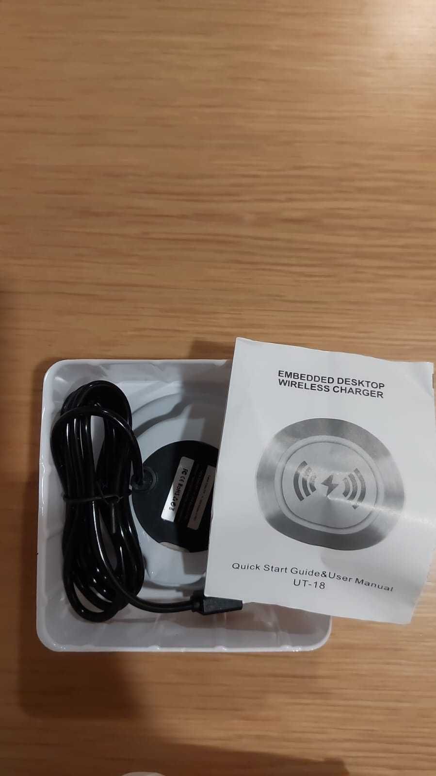 carregador wireless secretária