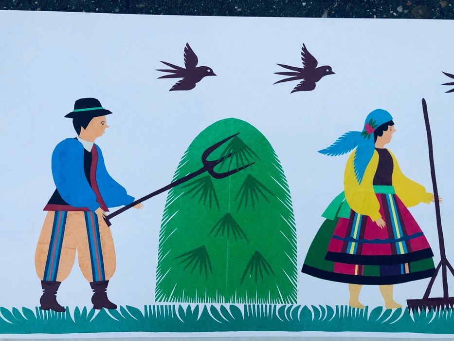 Wycinanka Łowicka .
