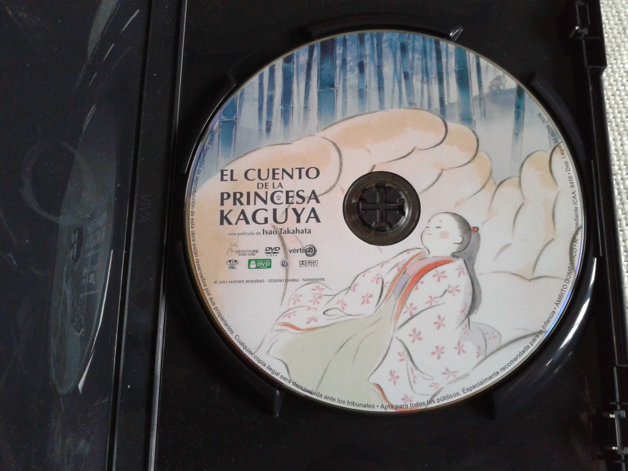 El Cuento de la Princesa Kaguya  DVD