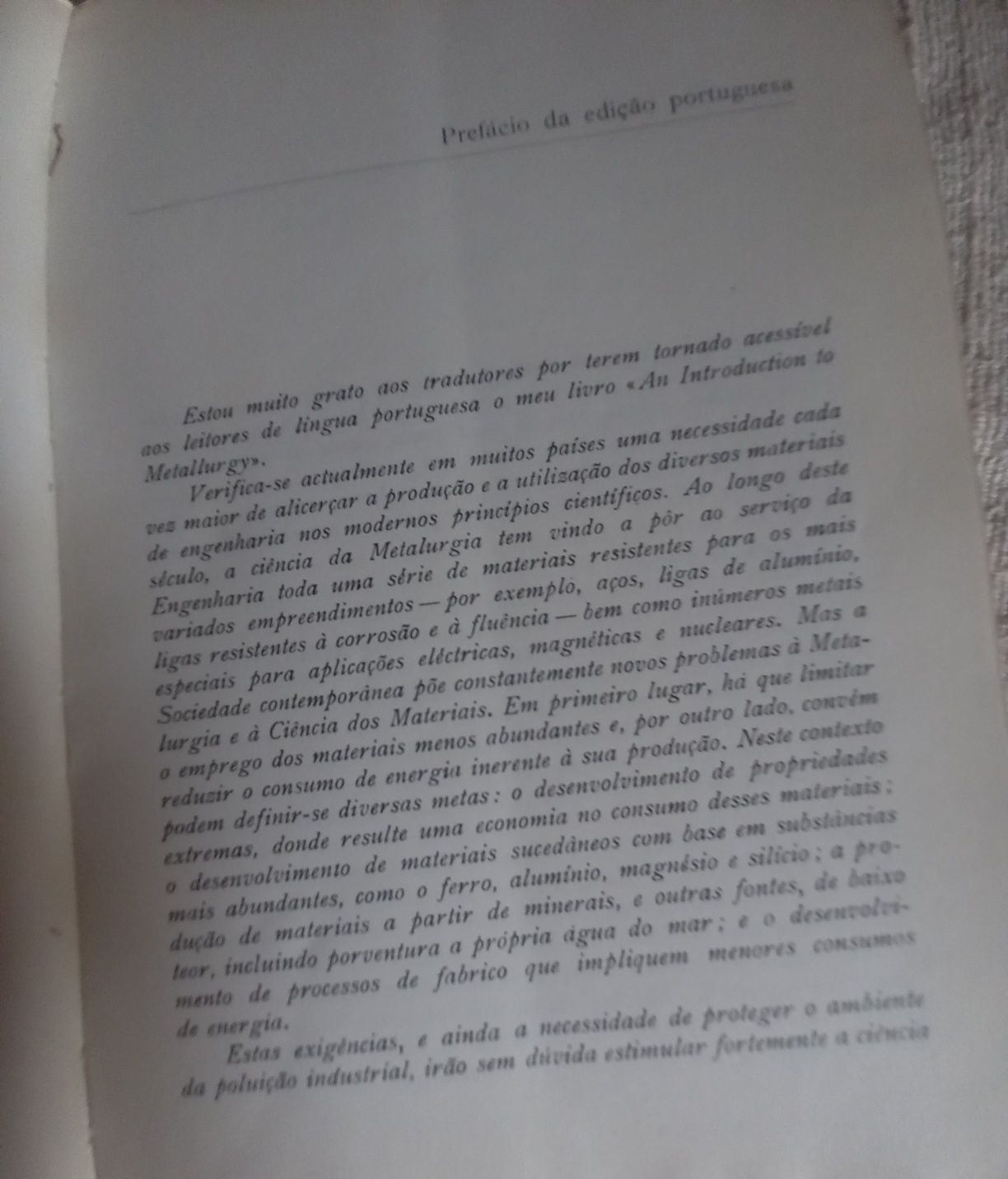 Introdução à Metalurgia livro da Gulbenkian