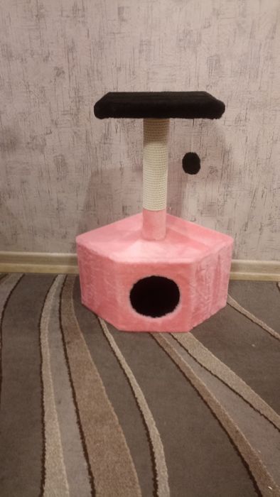 Домик когтеточка дряпка царапка для кот