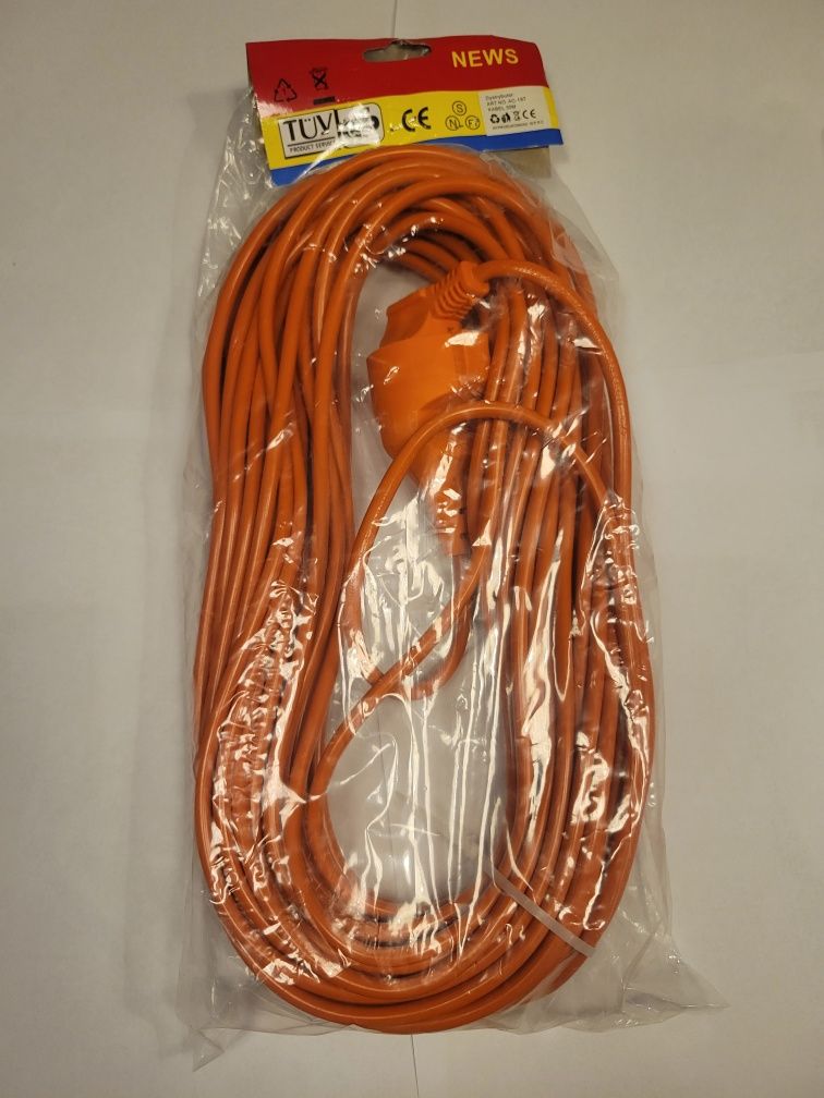 Przedłużacz ogrodowy 2 x 1mm 30m